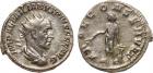 Aemilian (AD 253). Silver Antoninianus, 3.40g, 1h. Mint of Rome. IMP AEMILIANVS PIVS FEL AVG, radiate, draped, and cui