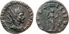 Quintillus (AD 270). Æ Antoninianus, 2.72g, 5h. Mint of Rome. IMP C M AVR CL QVINTILLVS AVG, radiate, draped and cuirass