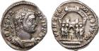 Constantius I (Caesar, AD 293-305). Silver Argenteus, 3.29g, 6h. Mint of Treveri, struck AD 300-301. CONSTA-NTIVS NC