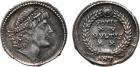 Constantius II (AD 337-361). Silver Siliqua, 3.29g, 12h. Mint of Antioch, struck AD 337-347. Pearl-diademed head facin