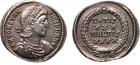 Constantius II (AD 337-361). Silver Siliqua, 3.28g, 6h. Mint of Constantinople, fifth officina, struck AD 351-355. D N