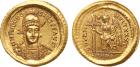 Theodosius II (A.D. 402-450). Gold Solidus, 4.46g, 6h. Mint of Constantinople, struck AD 423-424. D N THEODO-SIVS P F