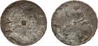 Great Britain. Tin Halfpenny, with copper insert at centre, 1690 NGC MS61