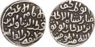 Sultans of Delhi. Qutb al-Din Mubarak (AH 716-720; 1316-1320 AD). Silver ½-Tanka, 5.48g, 21mm, mintless and dateless typ