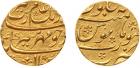 Mughal. Aurangzeb (AH 1068-1118; 1658-1707 AD). Gold Mohur, Surat, Year 4, 11.02g (KM 315). Clear name and regnal year