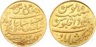 BritishIndia. Bengal Presidency. Gold Heavy Mohur, Murshidabad (Calcutta), dated AH 1202, Year 19 of Shah Alam II (struc