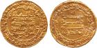 Abbasid. al-Muqtadir (295-320h). Gold Dinar, al-Rafiqa 299h, 3.41g (A 245). Extremely fine. $ 5,000