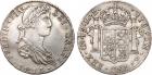 Ferdinand VII (1813-1833). War of Independence. Silver 4-Reales, 1814 MR, GA  Guadalajara, 13.09g. Large laureate bust