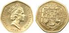 Elizabeth II (1952- ). Aluminium Bronze Trial Dollar, 1985, 7.51g, 22mm, seven sided, struck at the Royal Australian Mi