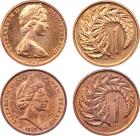 Elizabeth II (1952- ). Bronze Pattern Cent, 1982, 2.10g, struck at the Royal Mint. Diademed bust right. Rev. Fern aroun