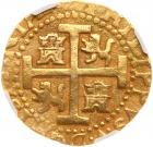 Peru. Cob 8 Escudos, 1713/2 - M (Lima) NGC EF45 - 2