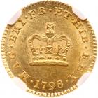 Great Britain. Third Guinea, 1798 NGC MS64 - 2