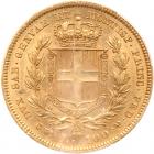 Italian States: Sardinia. 100 Lire, 1834-P PCGS AU55 - 2