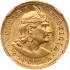 Peru. 1/5 Libra, 1906-GOZF NGC MS64
