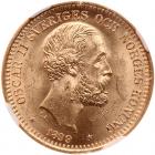 Sweden. 20 Kronor, 1899-EB PCGS MS64