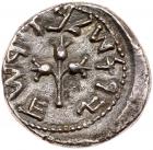 Judaea, Jewish War. Silver 1/2 Shekel (6.27 g), 66-70 CE Choice VF - 2