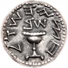 Judaea, Jewish War. Silver 1/2 Shekel (6.79 g), 66-70 CE EF