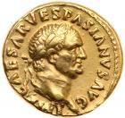 Vespasian. Gold Aureus (7.08 g), AD 69-79 About EF