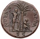 Vespasian. AE Sestertius (26.97 g), AD 69-79 Choice VF - 2