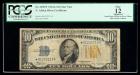 1934-A, $10 World War II Emergency Note. North Africa Star Note. PCGS Fine 12 Apparent