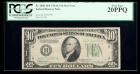 1934-A, $10 Federal Reserve Note. Star Note. PCGS Very Fine 20PPQ