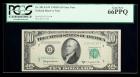 1950-D, $10 Federal Reserve Note. Star Note. PCGS Gem New 66PPQ