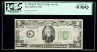 1934-A, $20 Federal Reserve Note. Mule Star Note. PCGS Extremely Fine 40PPQ