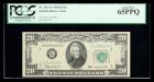 1950-D, $20 Federal Reserve Note. PCGS Gem New 65PPQ