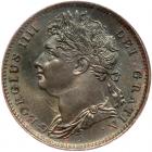 Great Britain. Farthing, 1822 PCGS MS66 BR