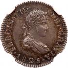 Bolivia. 1/2 Real, 1825-JL (Potosi) NGC MS64