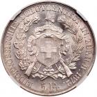 Switzerland. 5 Francs, 1872 NGC Unc - 2