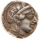 Attica, Athens. Silver Tetradrachm (17.10g), ca. 454-404 BC EF