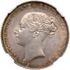 Great Britain. Shilling, 1856 NGC MS61