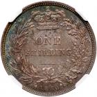 Great Britain. Shilling, 1856 NGC MS61 - 2