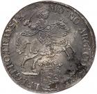 Netherlands: Overijssel. Ducaton (Silver Rider), 1734 NGC Unc