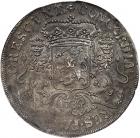 Netherlands: Overijssel. Ducaton (Silver Rider), 1734 NGC Unc - 2