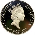 Australia. 500 Dollars, 1991 Choice Brilliant Proof