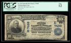 1902, $10 National Bank Note. The First NB, Sykesville, PA. Ch. #7488. PCGS Fine 12