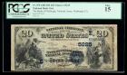 1882, $20 National Bank Note. The Bank of Pittsburgh, NA, Pittsburgh, PA. Ch. #5225. PCGS Fine 15