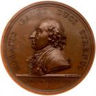 France / United States. Bronze, Medal (1777) NGC MS63 BR