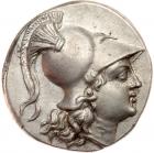Pamphylia, Side. Silver Tetradrachm (16.79 g), ca. 205-100 BC Mint State