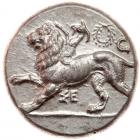Sikyonia, Sikyon. Silver Stater (12.25 g), ca. 335-330 BC Mint State