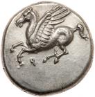 Corinthia, Corinth. Silver Stater (8.30 g), ca. 375-300 BC Superb EF