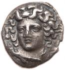 Thessaly, Larissa. Silver Trihemiobol (1.29 g), ca. 356-337 BC Choice VF