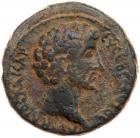 Judaea City Coinage. Samaria, Neapolis. Marcus Aurelius. Æ 25 (10.88 g), as Caesar, 138-161 CE