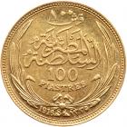 Egypt. 100 Piastres, 1916 Choice About Unc - 2