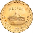 Mexico. Gold Medal, 1979 Almost Unc to Unc.