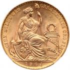 Peru. Complete Set: 100, 50, 20, 10 and 5 Soles, 1964 NGC MS65