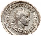 Herennius Etruscus. Silver Antoninianus (4.16 g), as Caesar, AD 250-251 EF