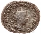Hostilian. Silver Antoninianus (4.25 g), as Caesar, AD 251 Choice VF